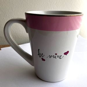 Beautiful be mine  coffee cup. Would be a perfect valentine gift!